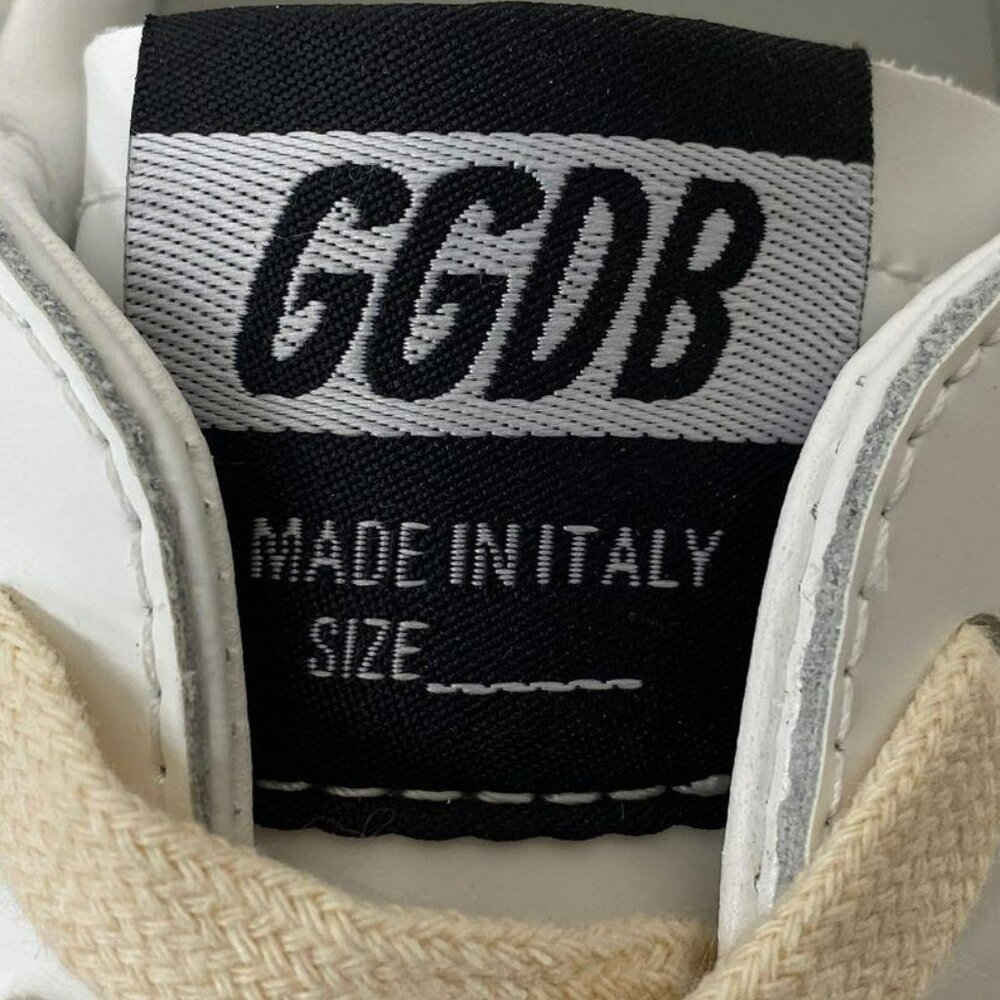 Super-Star Leather Glitter Low-Top Sneakers - Picture 7 of 8